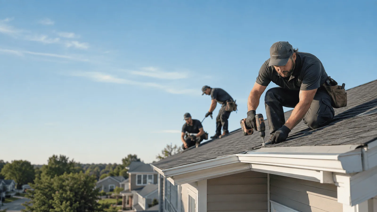 Fascia Repair in Felt, ID around you